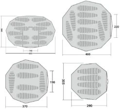 Robens Klondike Rundzelt -Campingausrüstung 6585 9