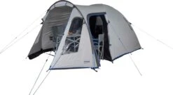 High Peak Tessin 5.0 Kuppelzelt, 5-Personen, 390x300cm, Nimbus Grau -Campingausrüstung 67525 1