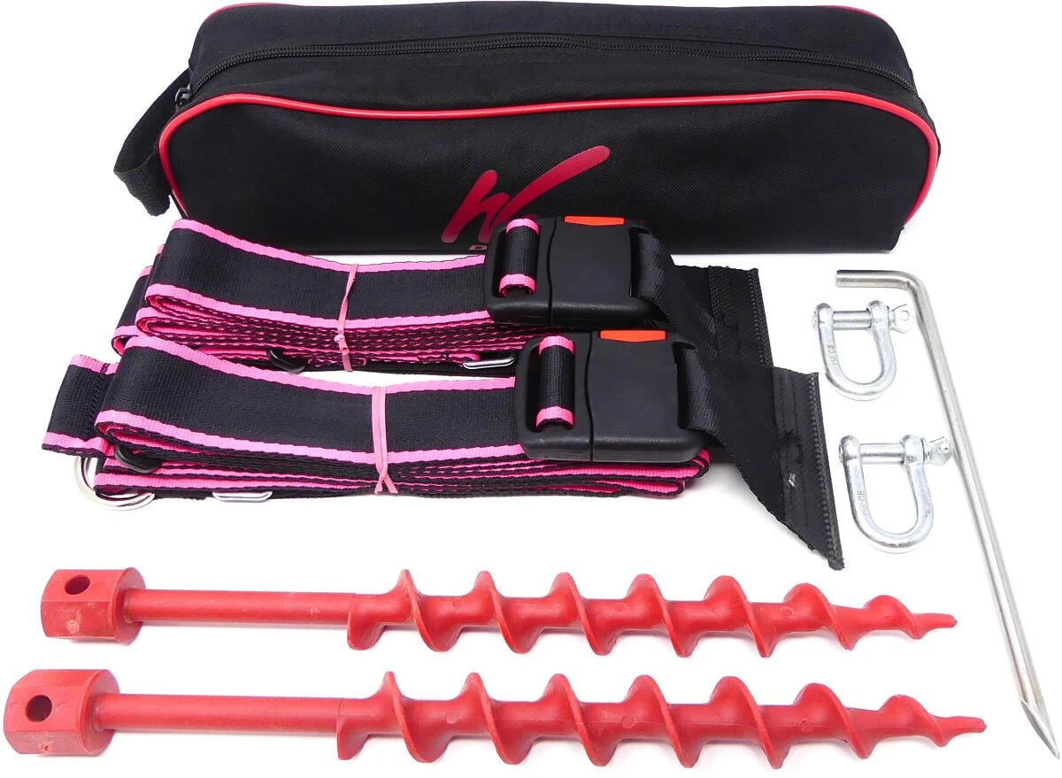 Wurmi Sturmsicherungs-Set Kunststoff Für Kederschiene (Markise) 3 Wurmi Sturmsicherungs-Set Kunststoff Für Kederschiene (Markise)