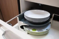 Purvario EKKOO Tellerhalter, 23,5x23,5x15,0cm -Campingausrüstung 68019 3