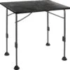 Brunner Linear Black 100 Campingtisch, 100x68xH63/83cm