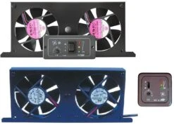 CBE Kühlschrank-Doppellüfter Tornado Mit Anzeigepanel