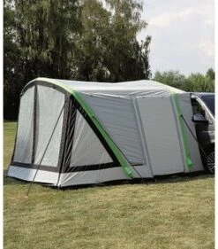 Herzog Air Travel II Busvorzelt 340x240cm, Hellgrau/grün 7 Herzog Air Travel II Busvorzelt 340x240cm, Hellgrau/grün -Campingausrüstung 70452 2