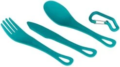 Sea To Summit DeltaLight Camp Set 2.2, 6-teilig(2 Becher, 2 Schüsseln, 2 Besteck Sets), Blau/grau -Campingausrüstung 70727 0 6