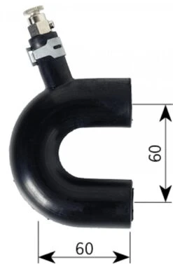 Alde Gummi-U Mit Entlüftungsnippel