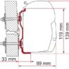 Fiamma F45 Adapter Für Kit Hymer Ab Bj. 2016