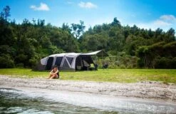 Zempire Aero TXL Pro Tunnelzelt, 8-Personen, 765x460cm, Grau -Campingausrüstung 71948 4