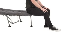 Outwell Fontana Lake Campingliege, 200x74cm, Grau -Campingausrüstung 72176 4