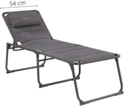 Outwell Evansville Campingliege, 70x200x49cm, Grau -Campingausrüstung 72305 5