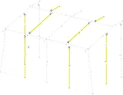 Walker Safety-Set Für Maxi 380 Teilzelt