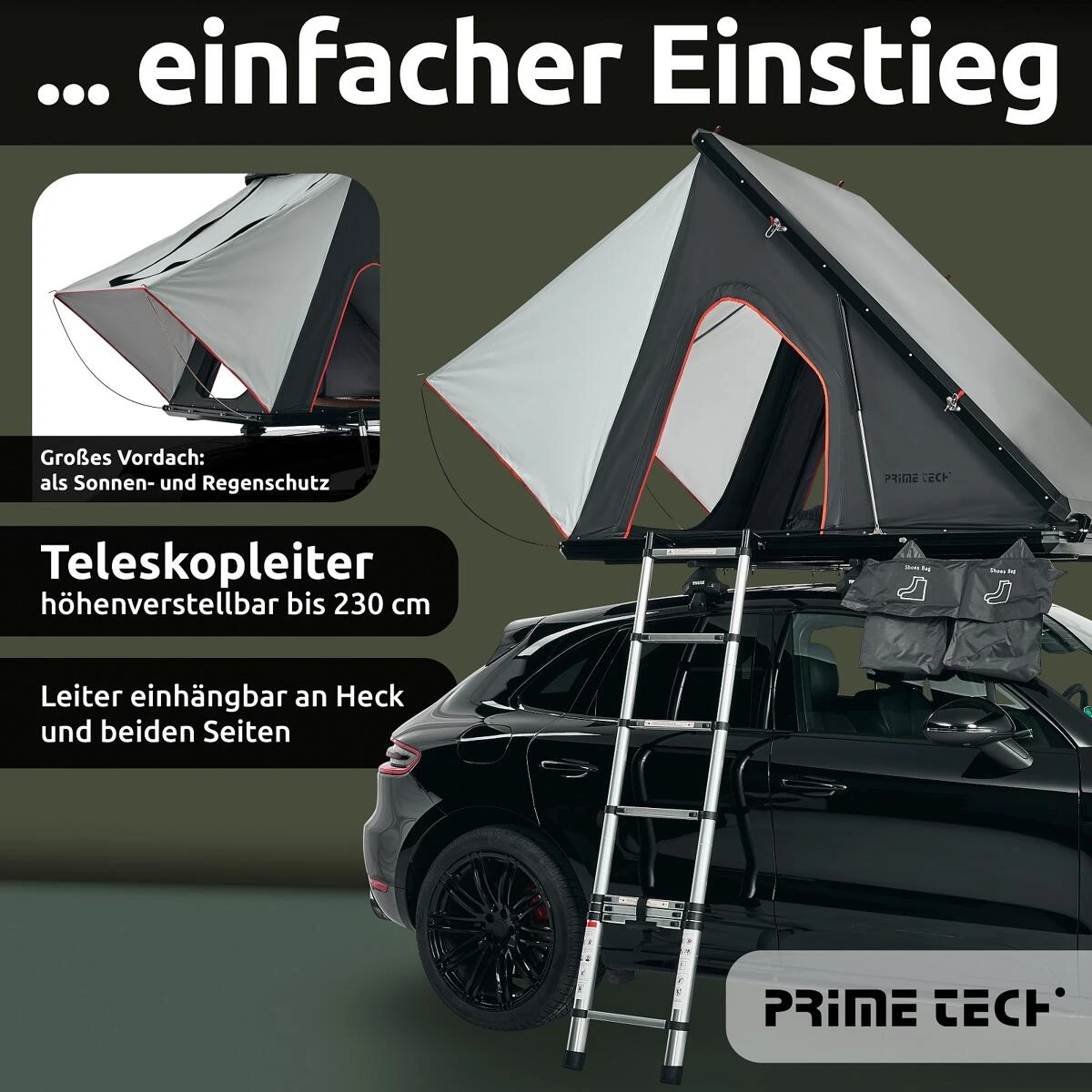 Prime Tech Gamma Dachzelt 7 Prime Tech Gamma Dachzelt – Bild 5