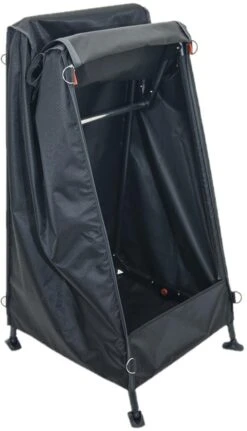 Crespo AP-102 Faltschrank, 54x52x104cm, Schwarz -Campingausrüstung 73664 0 2