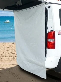 Reimo 2-in-1 Sichtschutz Und Duschvorhang, 186x153cm -Campingausrüstung 75611 0 2