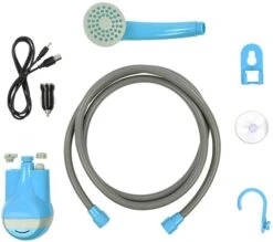 Pro Plus Mobiles Dusch-Set, Aufladbar, 2m -Campingausrüstung 76651 1