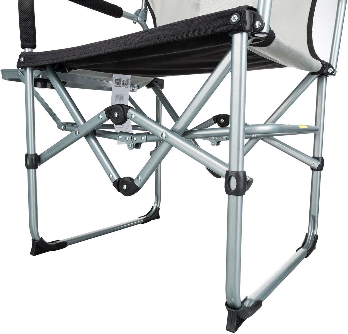 KingCamp Faltbarer Regiestuhl Mit Seitentisch Schwarz/grau 12 KingCamp Faltbarer Regiestuhl Mit Seitentisch Schwarz/grau – Bild 10