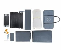 KingCamp Meilfi Plus Bus & Caravan Heckfamilienzelt, Blau/weiß -Campingausrüstung 77196 0 7