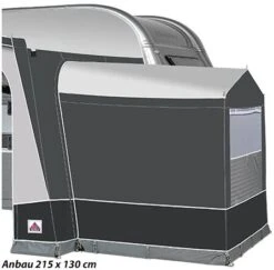 Dorema Anbau Für Garda 240 Anthrazit(incl. Stahl 22mm Gestänge)