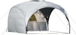 Wecamp Sunshade Seitenwand-Set Für Pavillon, 4-teilig, Hellgrau