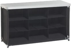 Wecamp Schuhschrank, 51x88x34cm, Schwarz