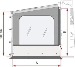 Fiamma Side W Pro -Campingausrüstung 809 3