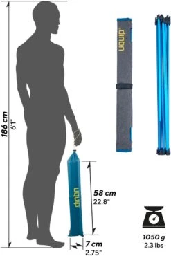 Uquip Liberty Campingtisch, Grau -Campingausrüstung 81418 0 2