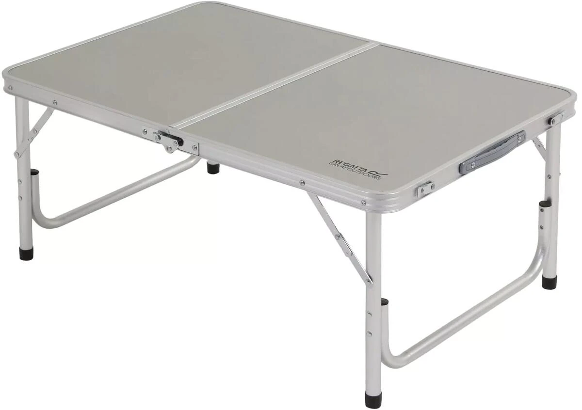 Regatta Cena Klapptisch, 90x60x62cm, Grau 4 Regatta Cena Klapptisch, 90x60x62cm, Grau – Bild 2