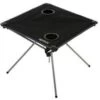 Regatta Prandeo Klapptisch, 48x48x39cm, Schwarz