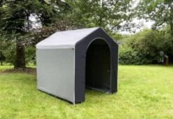 Isabella Mega Space Gerätezelt, 220x180cm, Grau