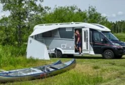 Isabella Windschutz Levo, 264x180/110cm, Grau -Campingausrüstung 81889 2