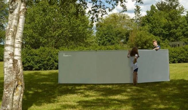 Isabella Windschutz Sun, 3-Teilig, 460x130cm, Grau 4 Isabella Windschutz Sun, 3-Teilig, 460x130cm, Grau – Bild 2