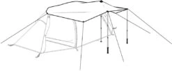 Robens Odyssey Wing Tarp, 240x280x320cm, Grün -Campingausrüstung 82027 3
