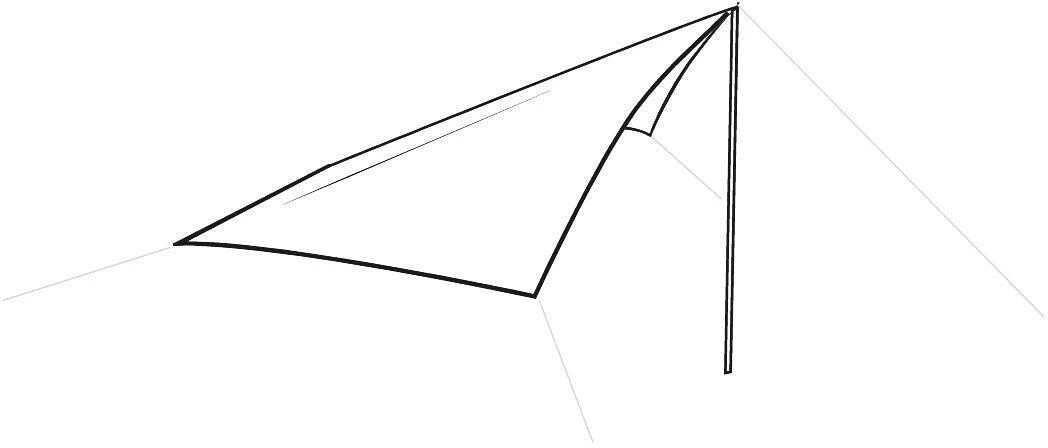 Robens Trail Wing Tarp, Grün 4 Robens Trail Wing Tarp, Grün – Bild 2