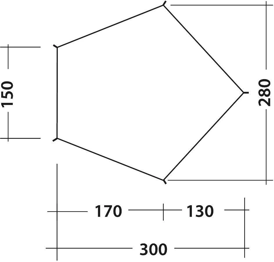 Robens Trail Wing Tarp, Grün 5 Robens Trail Wing Tarp, Grün – Bild 3
