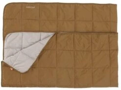 Robens Icefall Quilt Decke, 200x120cm, Braun