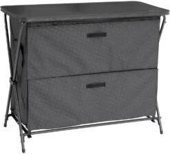 Outwell Aruba Faltschrank, 110x53,5x90cm, Grau