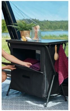 Outwell Bahamas Faltschrank, 80x44x80cm, Grau -Campingausrüstung 82182 0 4