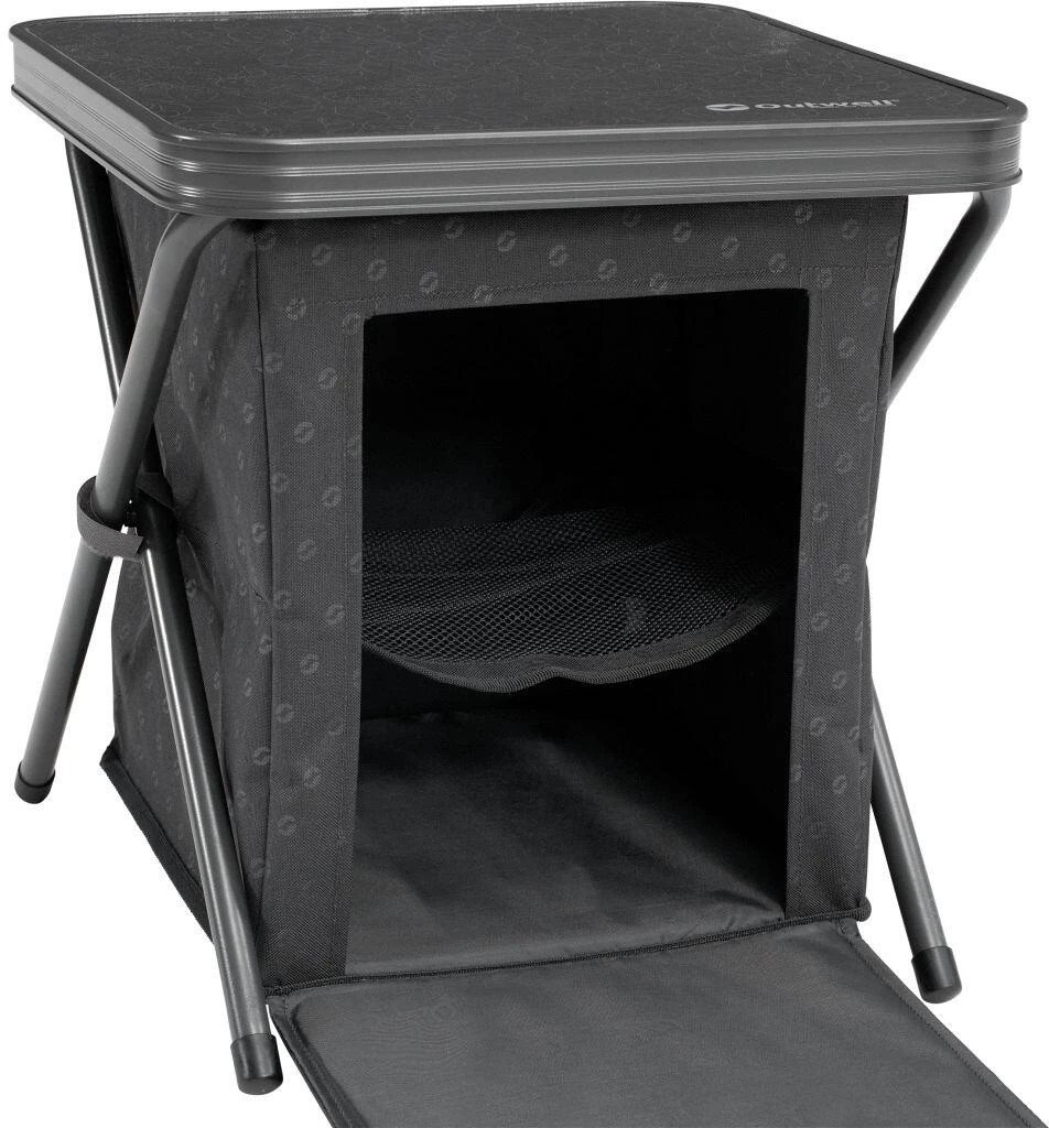 Outwell Cayon Faltschrank, 42x42x45cm, Grau 5 Outwell Cayon Faltschrank, 42x42x45cm, Grau – Bild 3