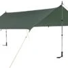 Nordisk Voss 5 ULW Tarp, 250x200 Cm, Grün -Campingausrüstung 82322 0