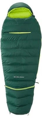 Y By Nordisk Tension Junior Mumienschlafsack, 160x66/46cm, Grün