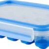 Emsa Clip & Close Eiswürfelbox, 24 Würfel, Blau -Campingausrüstung 83219 0