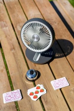 Eurom Vento Akku Mini-Ventilator, Faltbar, USB -Campingausrüstung 83389 10