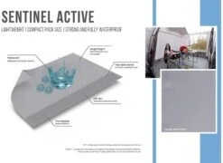 Vango Tailgate Hub Low Heckzelt 390x250cm, Dunkelgrau -Campingausrüstung 84306 8