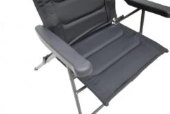 Vango Hampton Grande DLX Chair Campingstuhl, 119x75x74cm, Grau -Campingausrüstung 84325 8