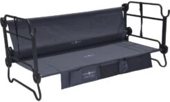 Disc-O-Bed Feldbett Mit Seitentaschen, 208x100x41cm, Schwarz 7 Disc-O-Bed Feldbett Mit Seitentaschen, 208x100x41cm, Schwarz -Campingausrüstung 84919 2