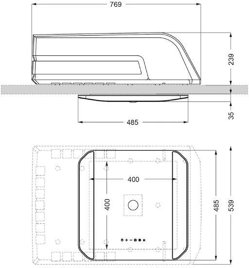 SR-MECair RCW17 Dachklimaanlage Mit Heizfunktion, 1700W 4 SR-MECair RCW17 Dachklimaanlage Mit Heizfunktion, 1700W – Bild 2