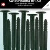 Swiss Piranha Zeltheringe BF150, 10 Stück -Campingausrüstung 86115 0