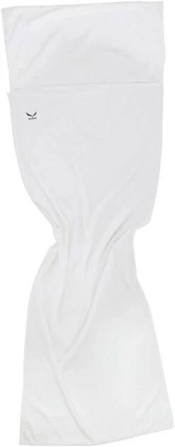 Salewa Schlafsackliner, 225cm, Baumwolle, Weiß