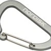 Nordisk Karabiner, Aluminium, 4 Stück, Größe XL -Campingausrüstung 87977 0