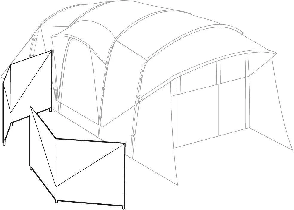 Robens Windscreen Trap, Sandfarben/grün 15 Robens Windscreen Trap, Sandfarben/grün – Bild 13