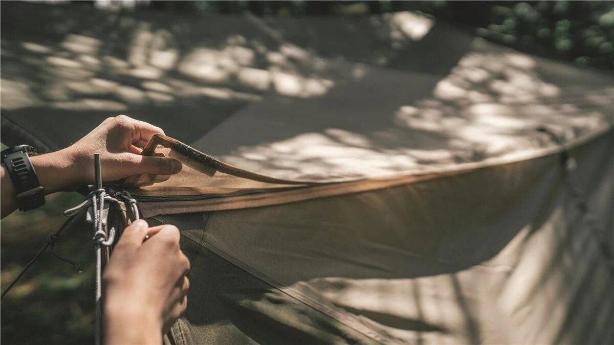 Robens Windscreen Trap, Sandfarben/grün 6 Robens Windscreen Trap, Sandfarben/grün – Bild 4